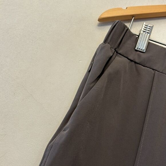 RBX brown pull on elastic waistband travel pants Size M New - Picture 3 of 9